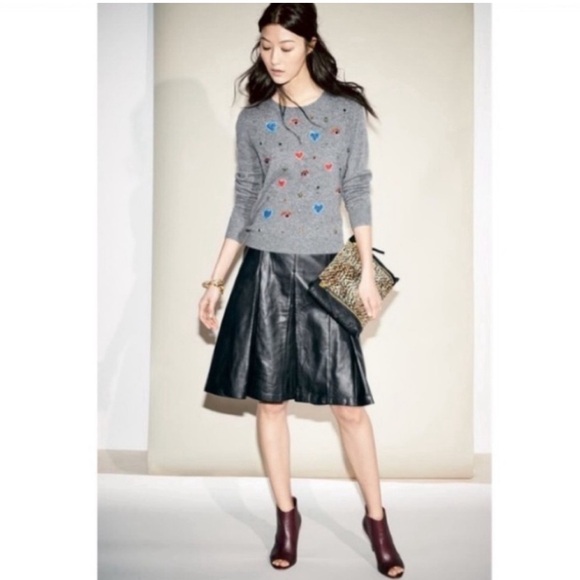 Halogen Dresses & Skirts - Halogen 100 % lamb skin leather! Perfect condition